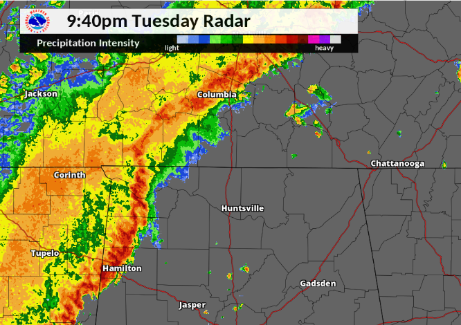 live weather radar muscle shoals al